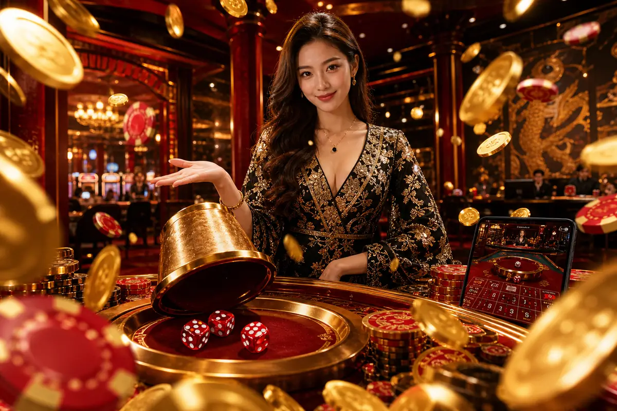 ao80 Baccarat ဖဲပြပြိုင်ပွဲ မြင်ကွင်း